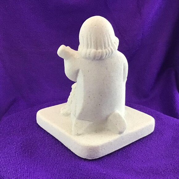 Marbell Stone Art Nativity Figurine Made in Belgium Baby Jesus Christmas - Picture 5 of 13